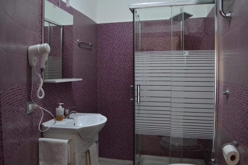 Kúpeľňa v ubytovaní Pompei Gryllus
