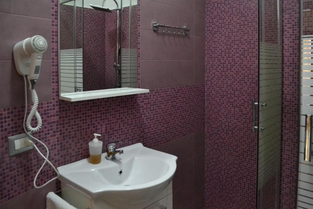 Kúpeľňa v ubytovaní Pompei Gryllus