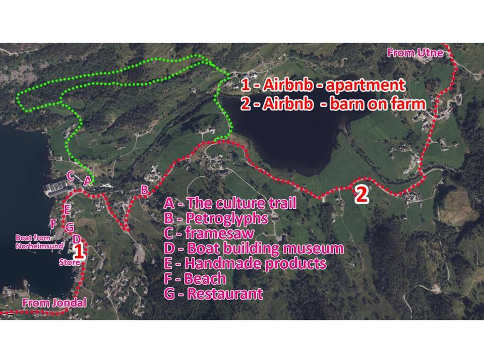 Příroda nedaleko apartmánu