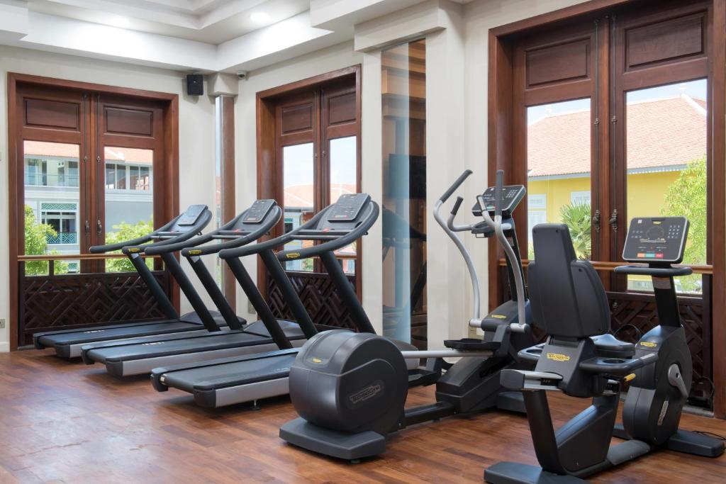Fitness centrum a/nebo fitness zařízení v ubytování Memoire Palace Resort & Spa