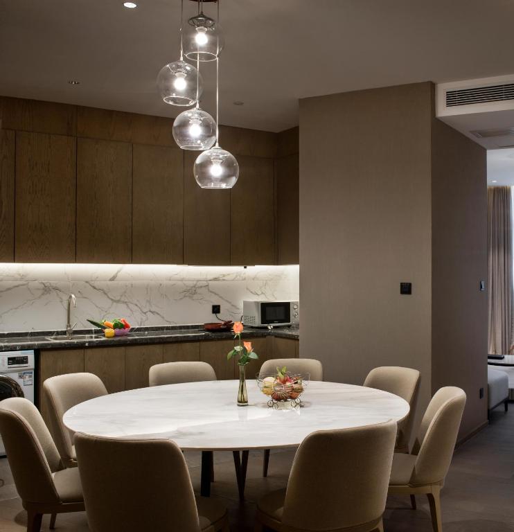 Swisstouches Guangzhou Hotel Residences - Premier Suite De Dos Dormitorios