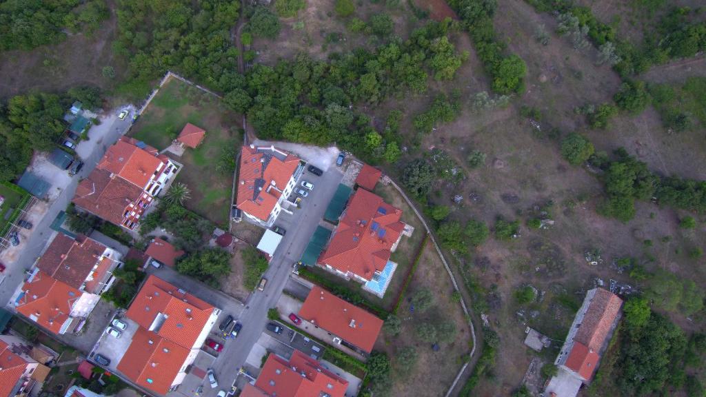 Letecký snímek ubytování Apartments Ana Wellness