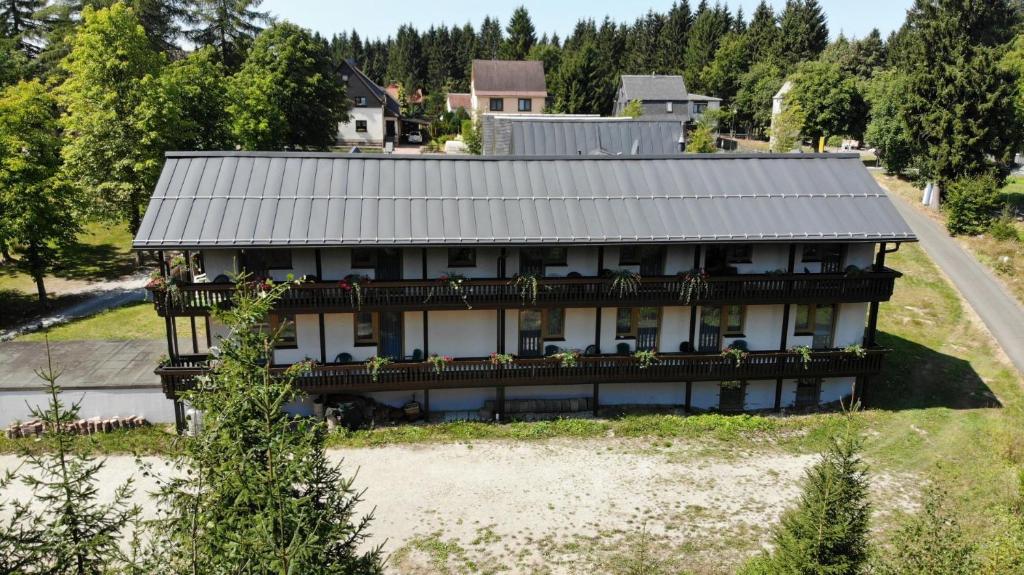 Hotel-Pension Rennsteighütte Frauenwald - Habitación Doble Con Balcón
