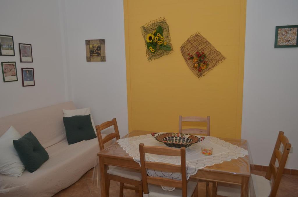 Posezení v ubytování Ansise Guest House