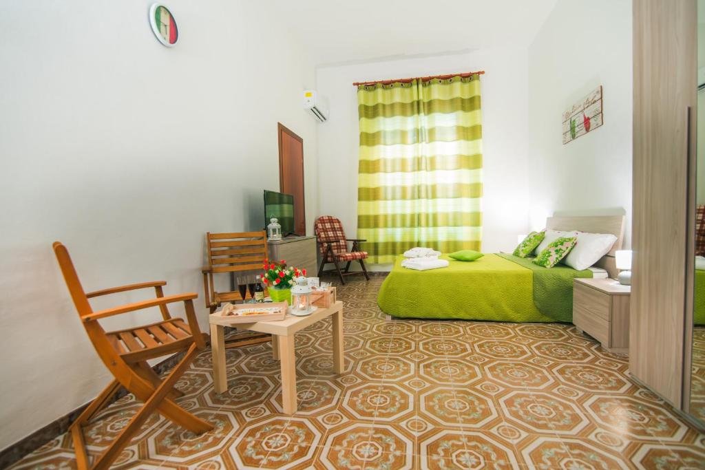 Posedenie v ubytovaní B&B U PRUFISSURI