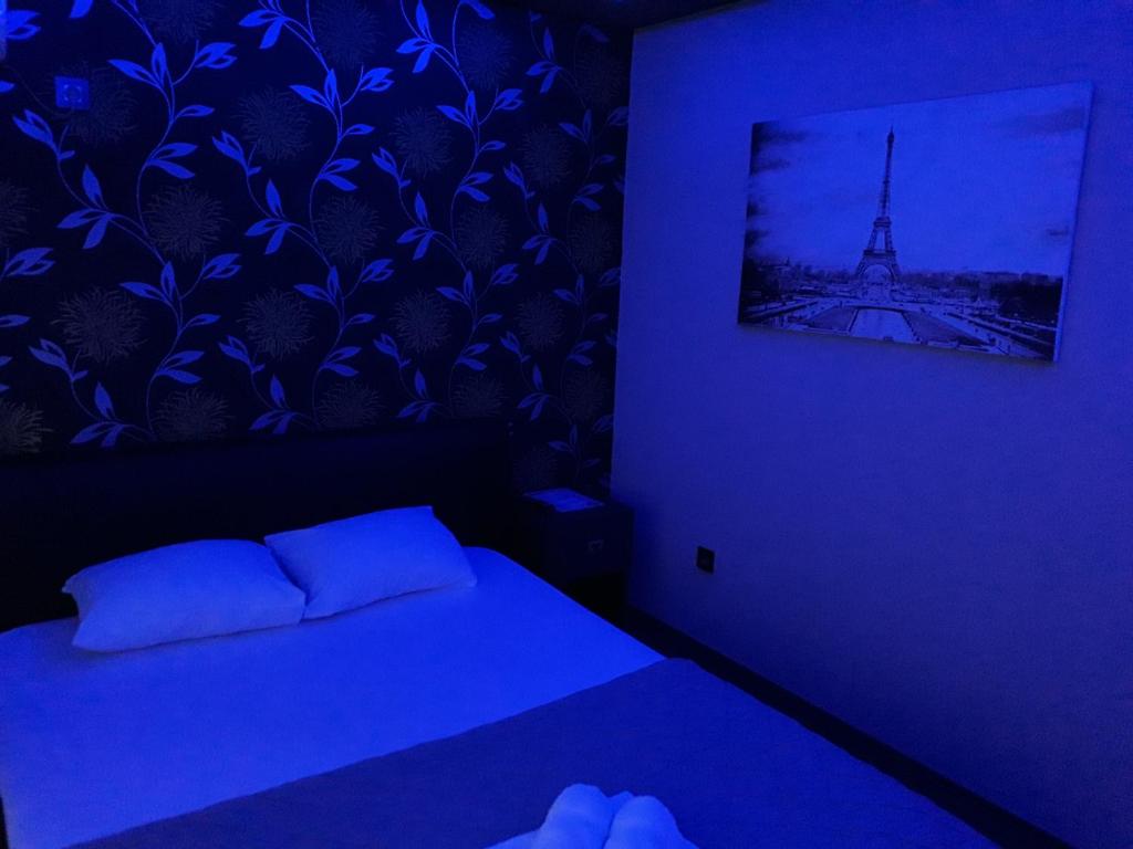 Postel nebo postele na pokoji v ubytování Guest House Vila Salute