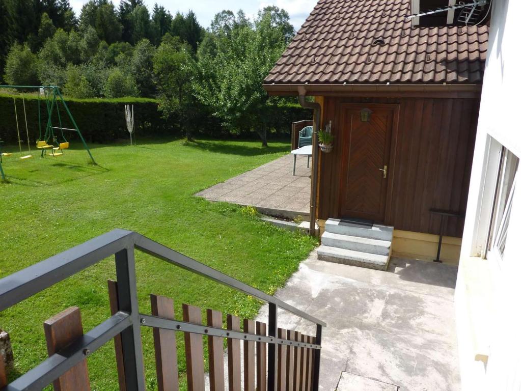Zahrada ubytování chalet trois étoiles