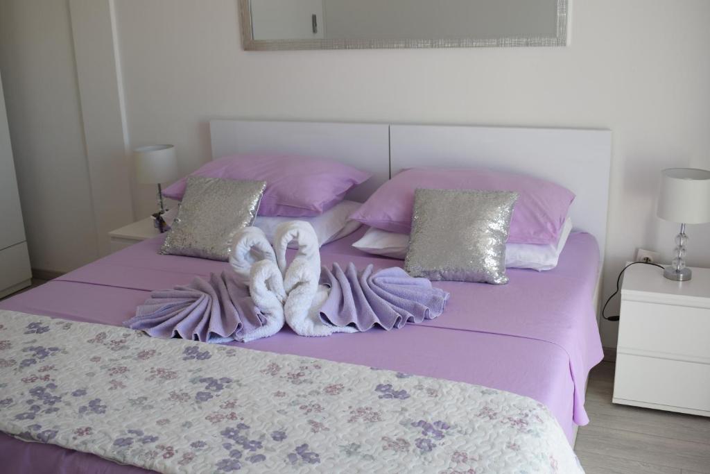 Postel nebo postele na pokoji v ubytování Hostel Villa Zorana