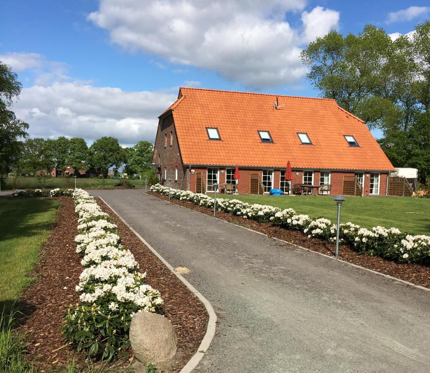 Zahrada ubytování Lindenhof-Dangast