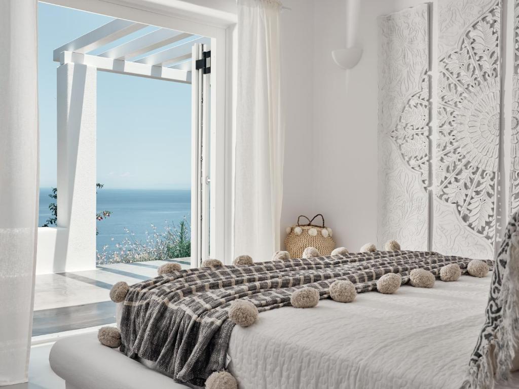 Posteľ alebo postele v izbe v ubytovaní The Asteri Collection -Villa Antilia