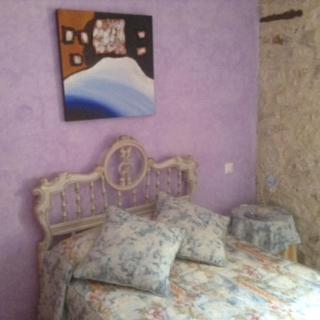 Cama o camas de una habitación en Casa Rural Valle Esgueva