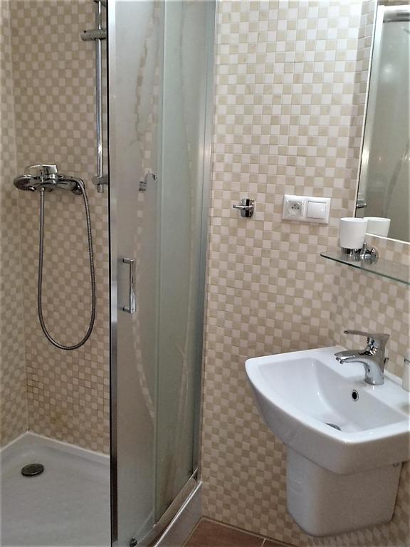 Kúpeľňa v ubytovaní Apartmán Jurko - Stará Morava