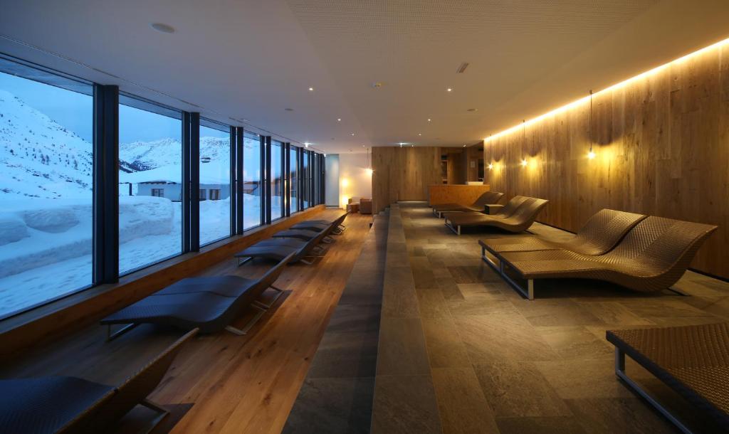 Posedenie v ubytovaní Schönblick - Gurgl B&B