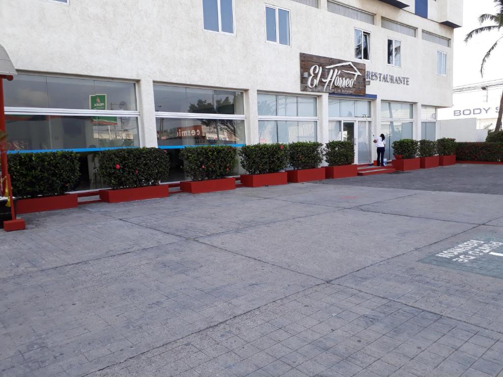 Budova, kde se hotel nachází