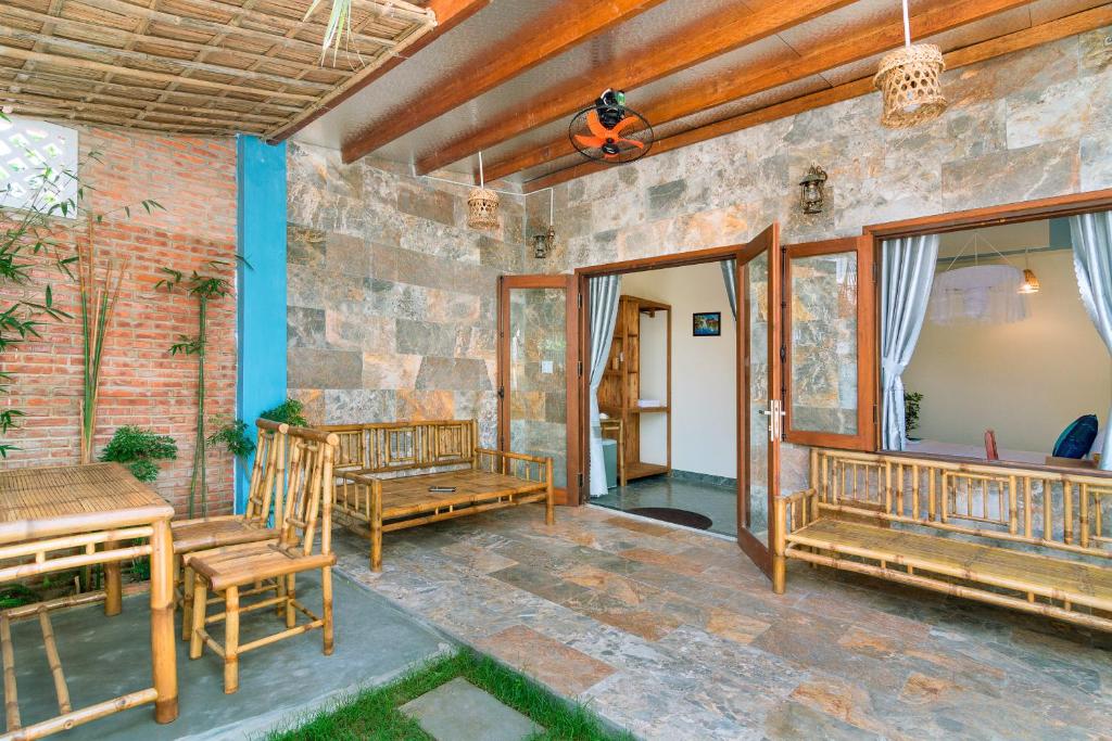 Patio nebo venkovní prostory v ubytování Seamist Ocean Villa
