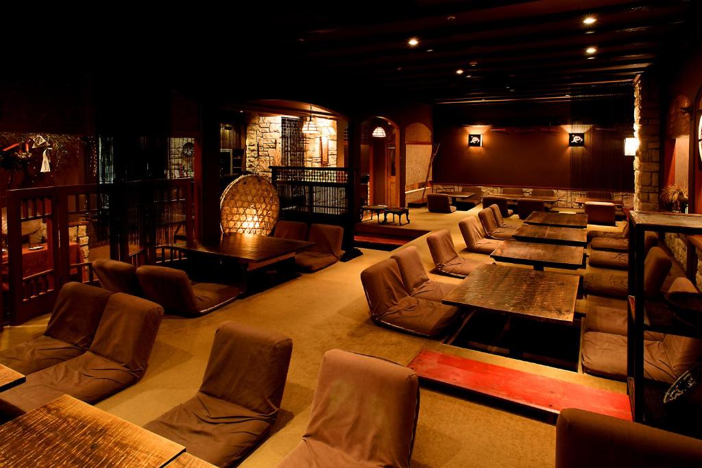 Posezení v ubytování Hotel Gimmond Kyoto