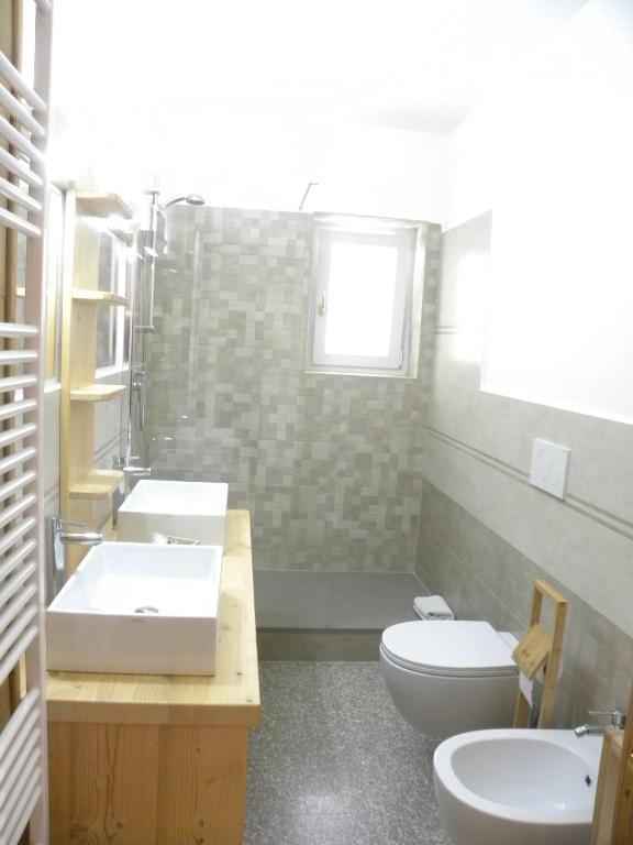 Kúpeľňa v ubytovaní Romantiche Orobie B&B