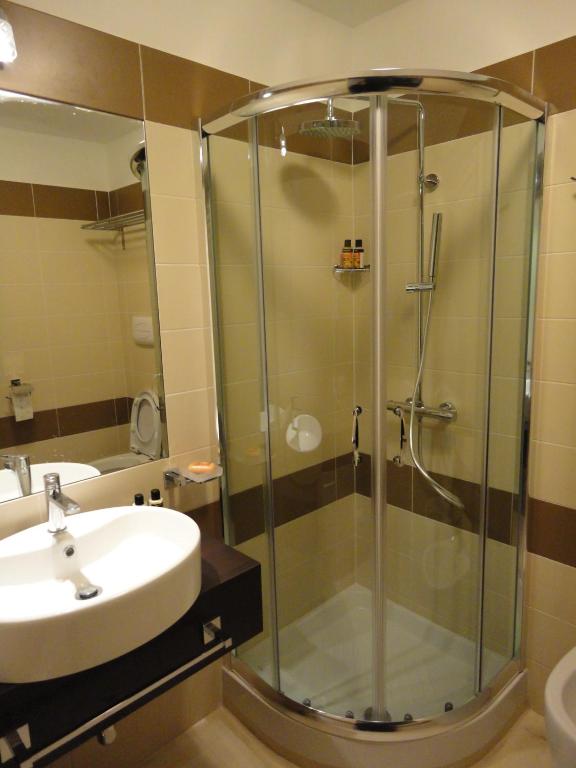 Kúpeľňa v ubytovaní B&B Il Campanile