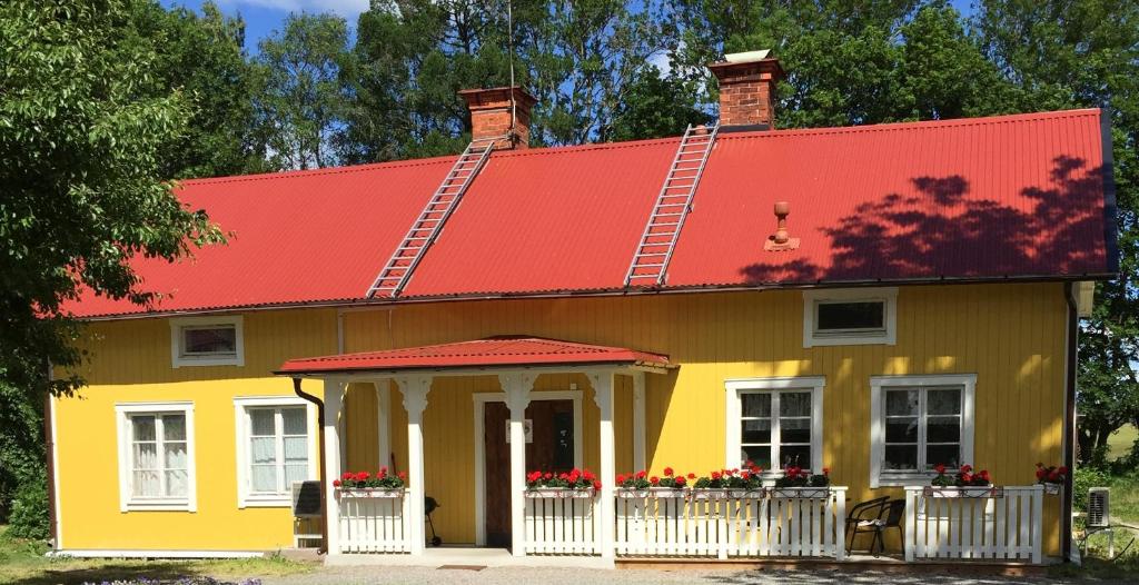 Budova, kde se bed and breakfast nachází