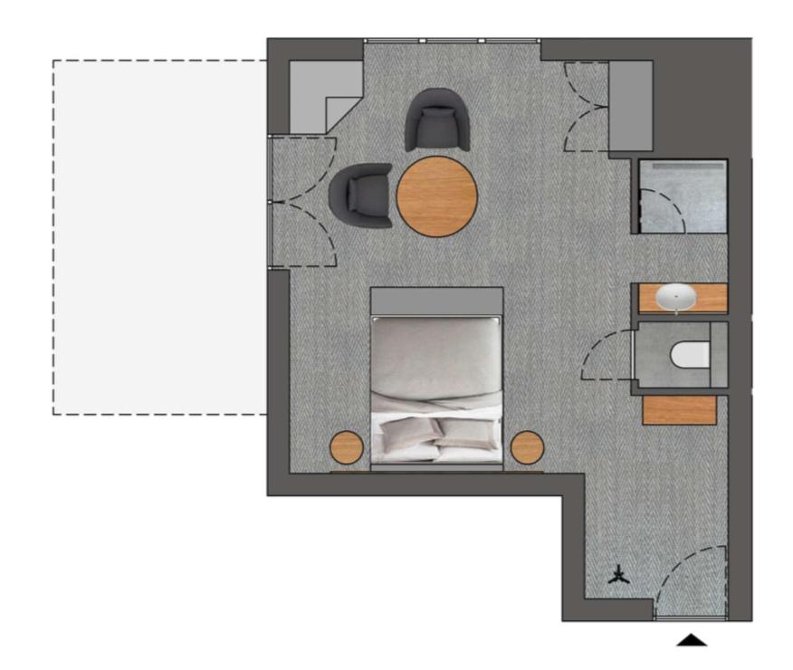 Plan piętra w obiekcie Chalets Franciska Major, Pro Village