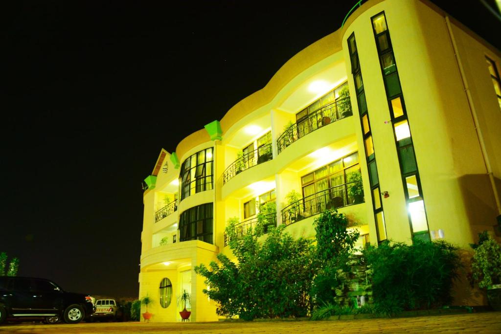 Budova, kde se hotel nachází