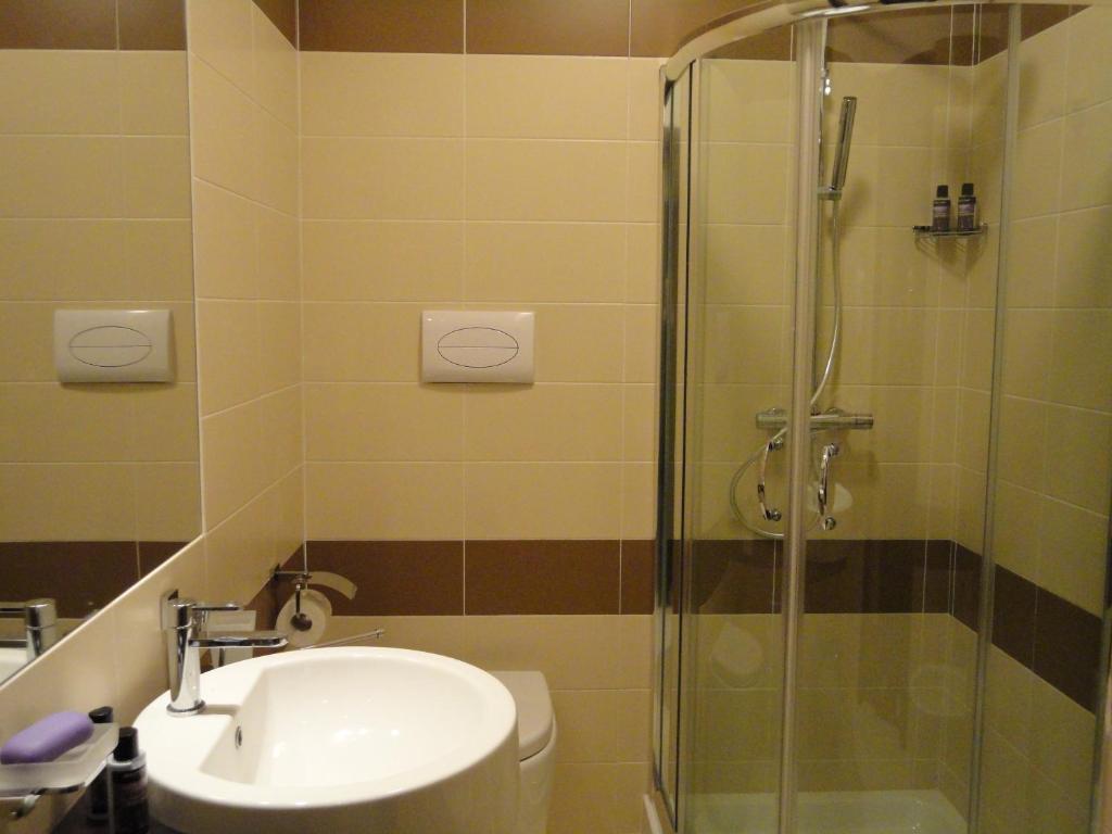 Kúpeľňa v ubytovaní B&B Il Campanile