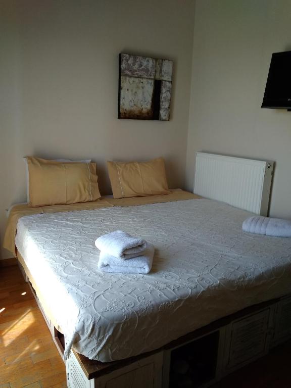 Postel nebo postele na pokoji v ubytování Volidiera Guesthouse