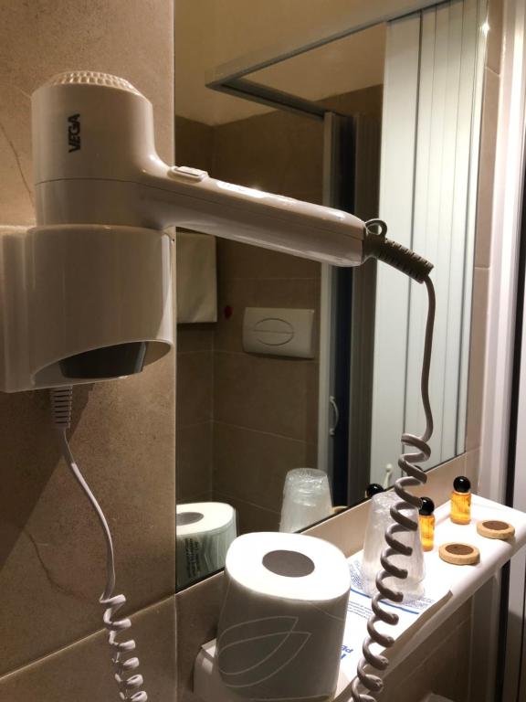 Koupelna v ubytování Hotel Brenta Milano