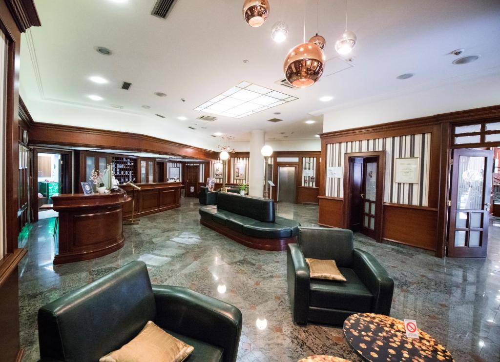 Vstupní hala nebo recepce v ubytování Kopernikus Hotel Prag