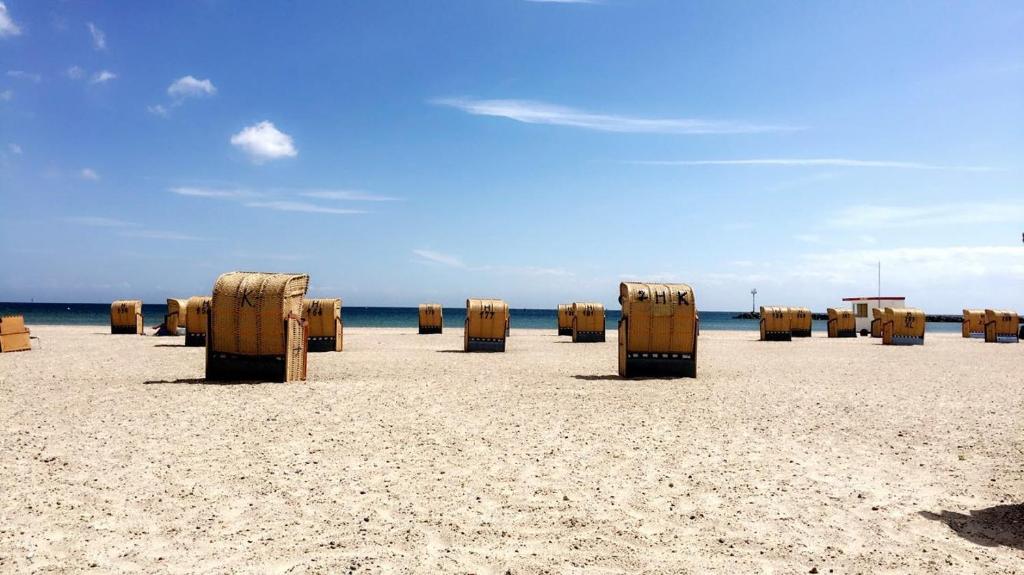 フェーマルンにあるMuschelnische Strandhaferwegの砂浜