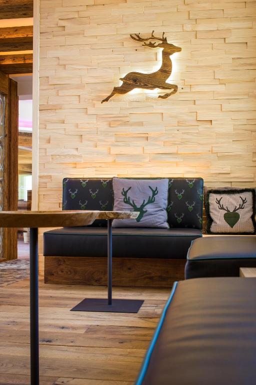 Posezení v ubytování Haller's Geniesserhotel