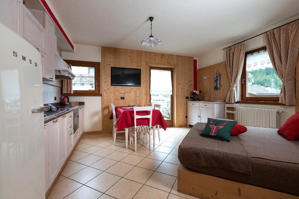 Kuchyň nebo kuchyňský kout v ubytování Casa Sofia
