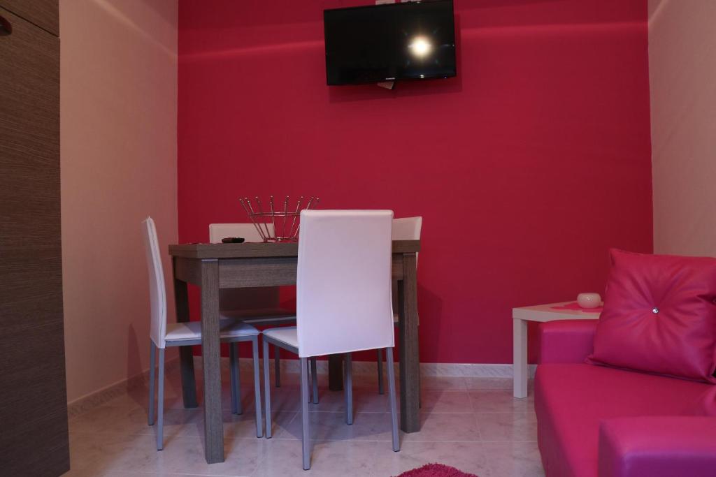 TV a/nebo společenská místnost v ubytování casa vacanza EVERY DAY