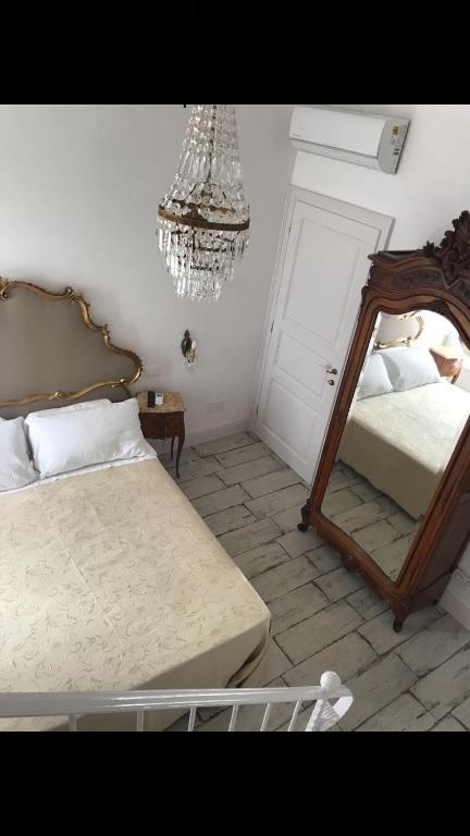 Posteľ alebo postele v izbe v ubytovaní B&B VIRGINIA