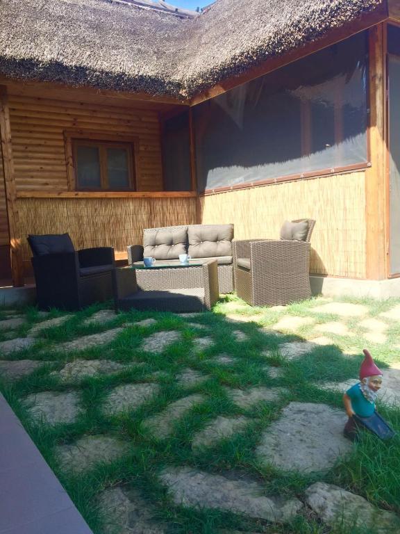 Zahrada ubytování Casa Arina