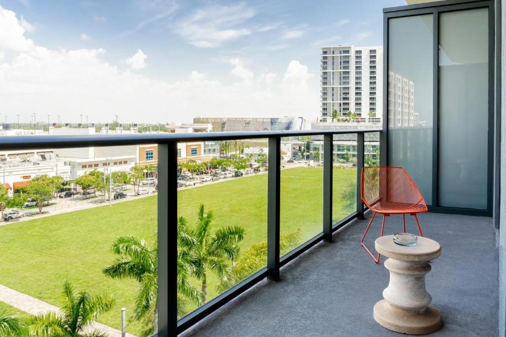 Balkón nebo terasa v ubytování Hyde Suites Midtown Miami