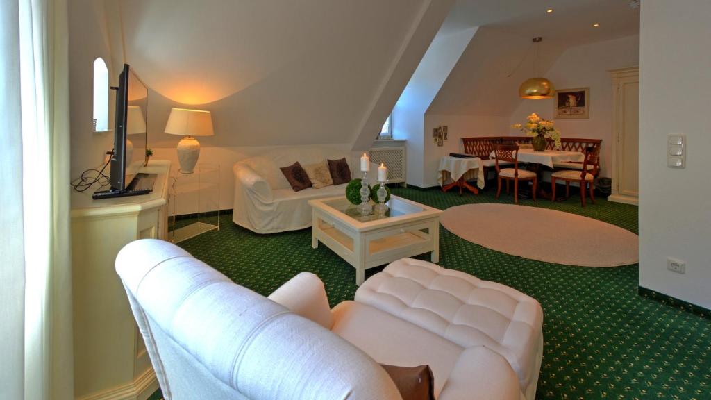 Posezení v ubytování Boutique Hotel POST ANDECHS