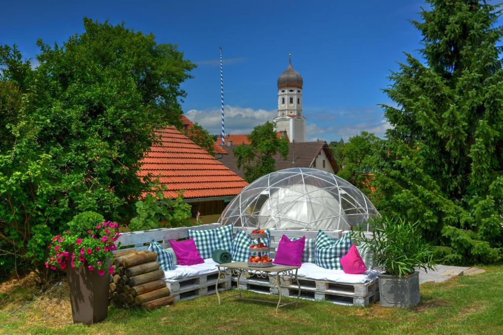 Zahrada ubytování Boutique Hotel POST ANDECHS
