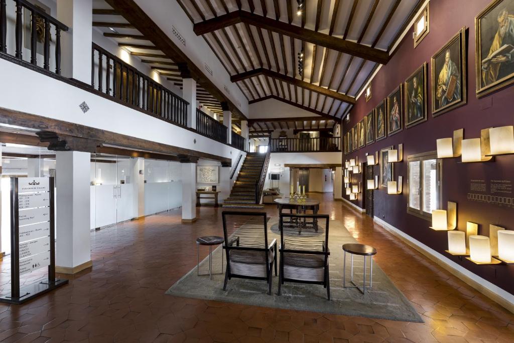 Kuchyň nebo kuchyňský kout v ubytování Parador de Toledo