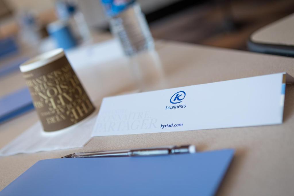 Certifikát, hodnocení, plakát nebo jiný dokument vystavený v ubytování Kyriad Prestige Beaune le Panorama