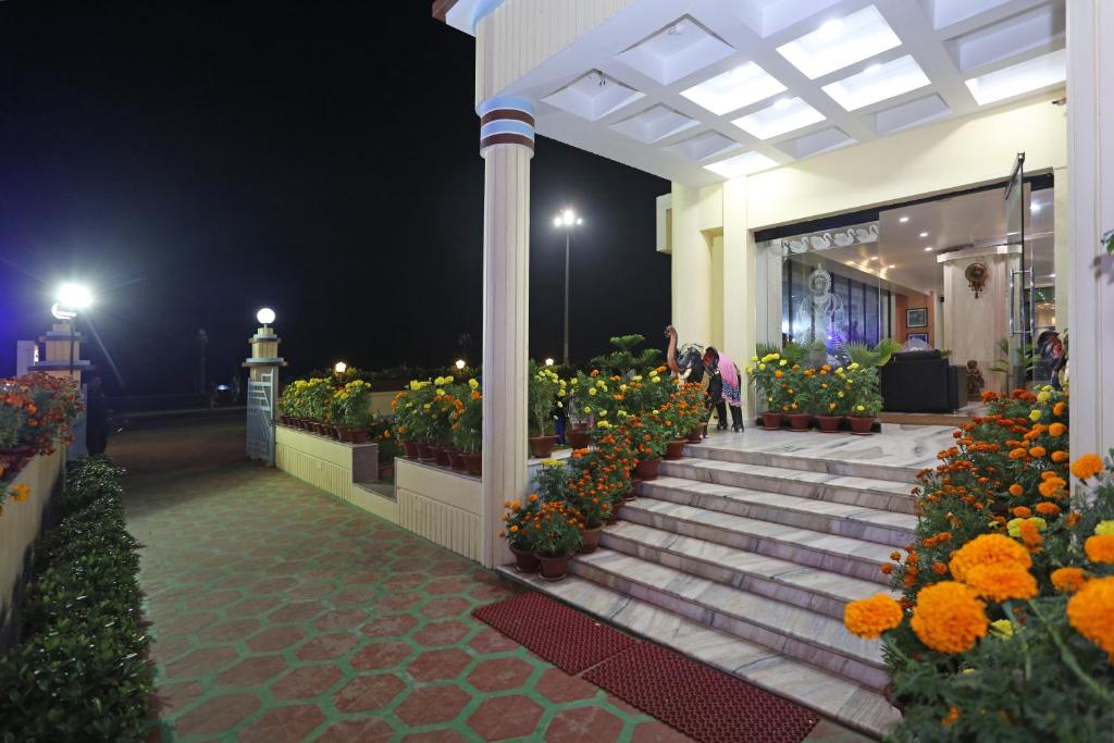 Zahrada ubytování Hotel Niladri