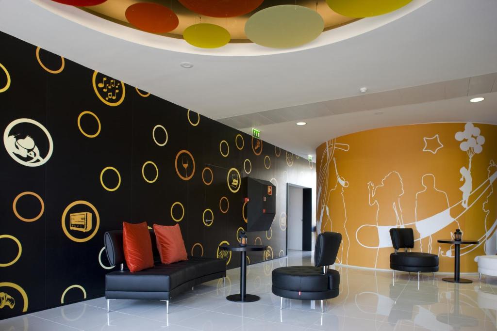 Zona de estar de Star Inn Porto