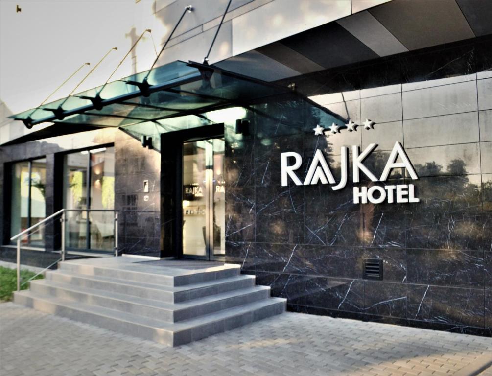 Exteriér nebo vchod ubytování Hotel Rajka