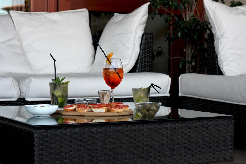 Nápoje v ubytovaní Cala Paradiso Residence