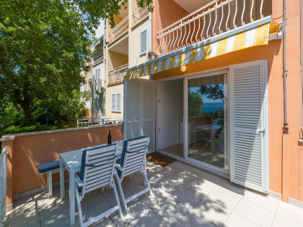 Balkón nebo terasa v ubytování Apartments Selce