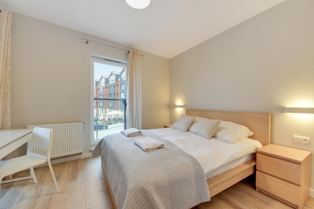 Apartamenty Apartinfo Chmielna Park - Квартира с одной спальней с парковкой (4 апульты)