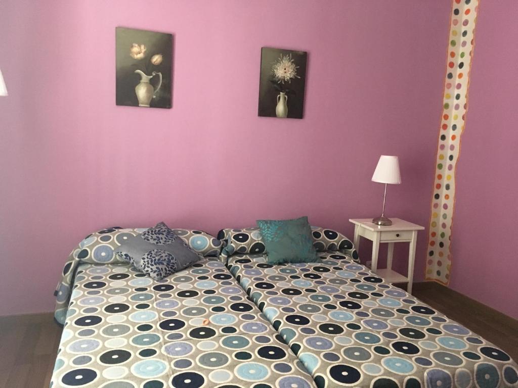 Postel nebo postele na pokoji v ubytování Las Violetas