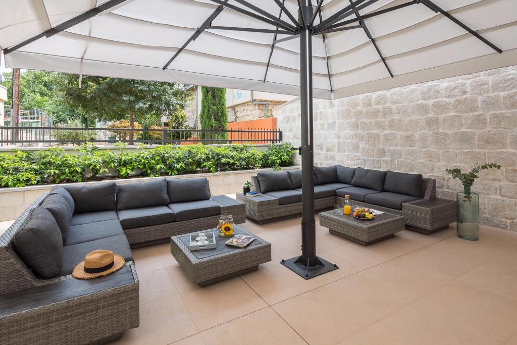 Posezení v ubytování Mediterra Residence