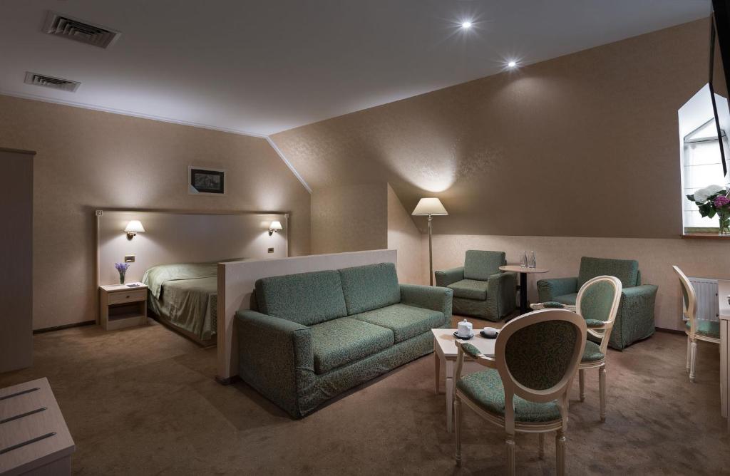 Posezení v ubytování ONOVO Dendra Hotel