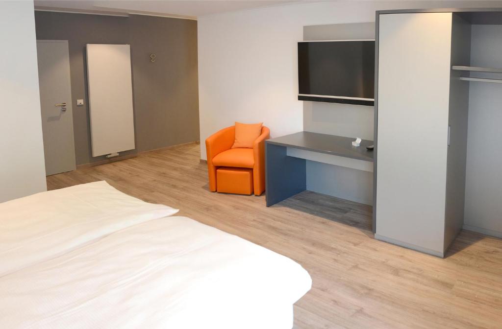 Postel nebo postele na pokoji v ubytování Amel Mitte Bed & Breakfast